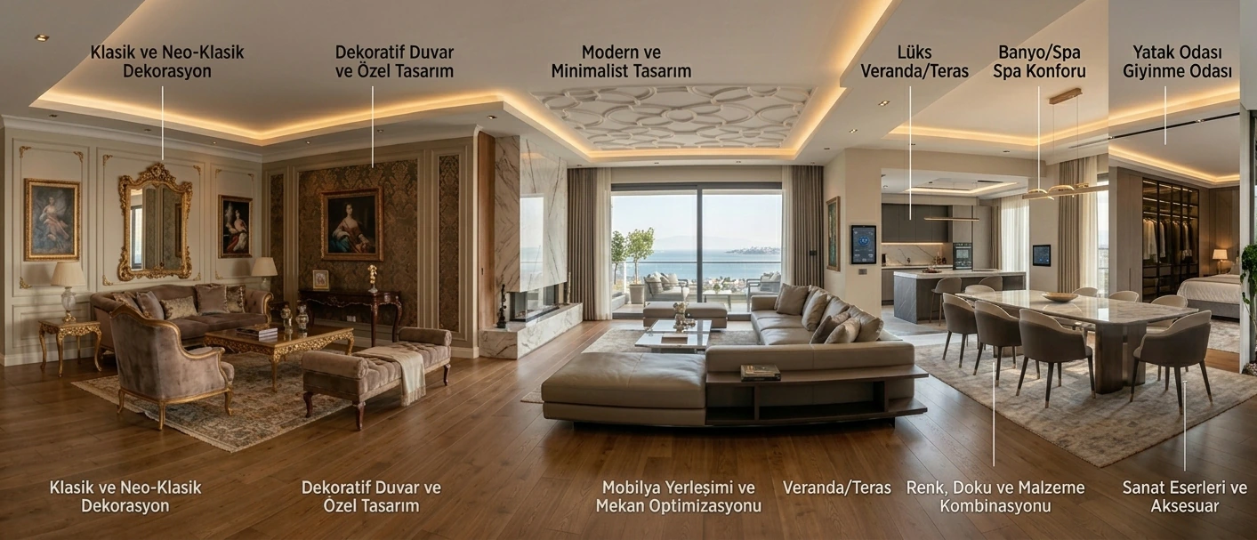 Lüks Konut Tadilat ve Villa Restorasyon İzmir