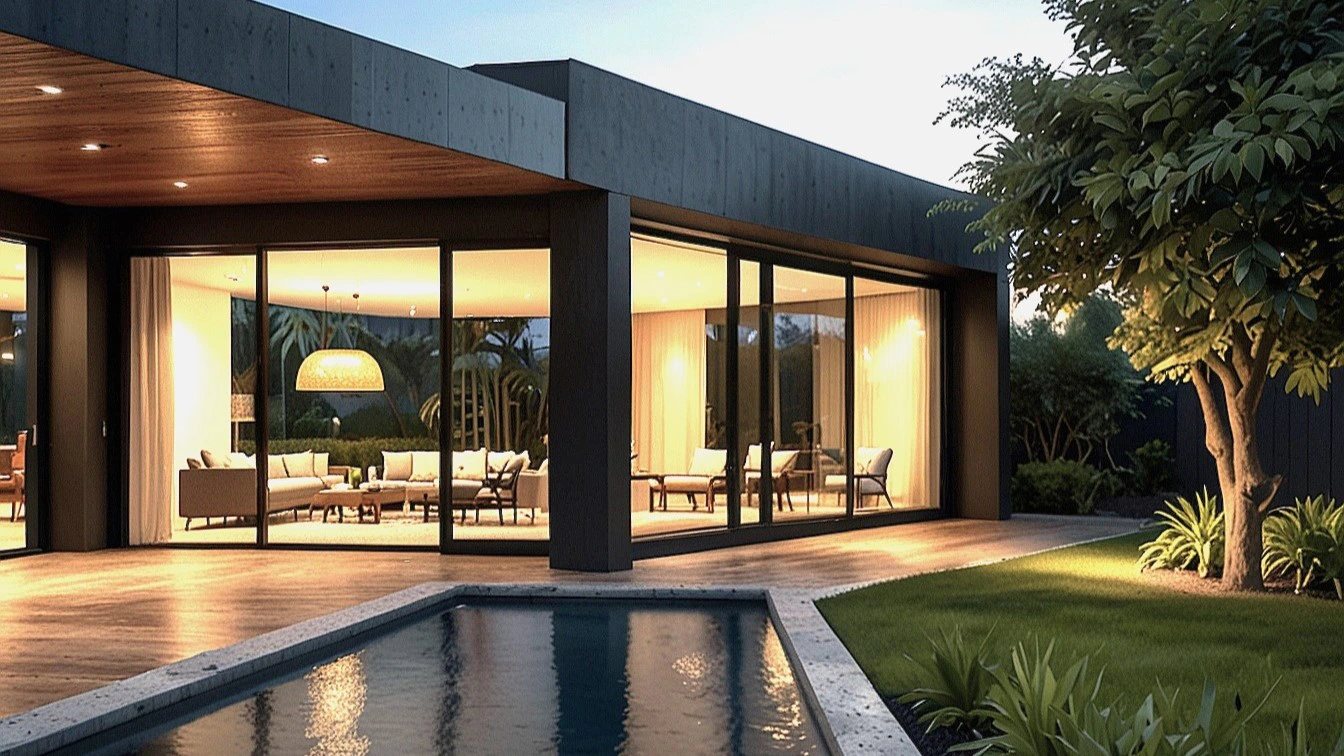 İzmir komple villa bahçe yenileme ve dış mekan yaşam alanları - Viti Dizayn